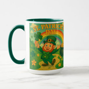 Mug Joli leprechaun fantaisiste de la Saint-Patrick