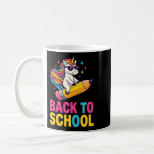 Mug Joli licorne retour à l'école premier jour d'école