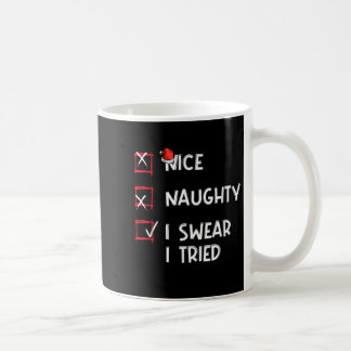 Mug Joli méchant je jure que j'ai essayé, liste de con