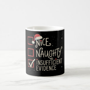 Mug Joli Méchant Preuve Insuffisante Noël Père Noël