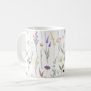 Mug Joli modèle floral Fleur sauvage