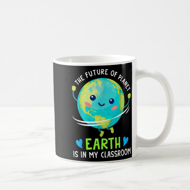 Mug Joli monde journée de la terre l'avenir de la plan (Droite)
