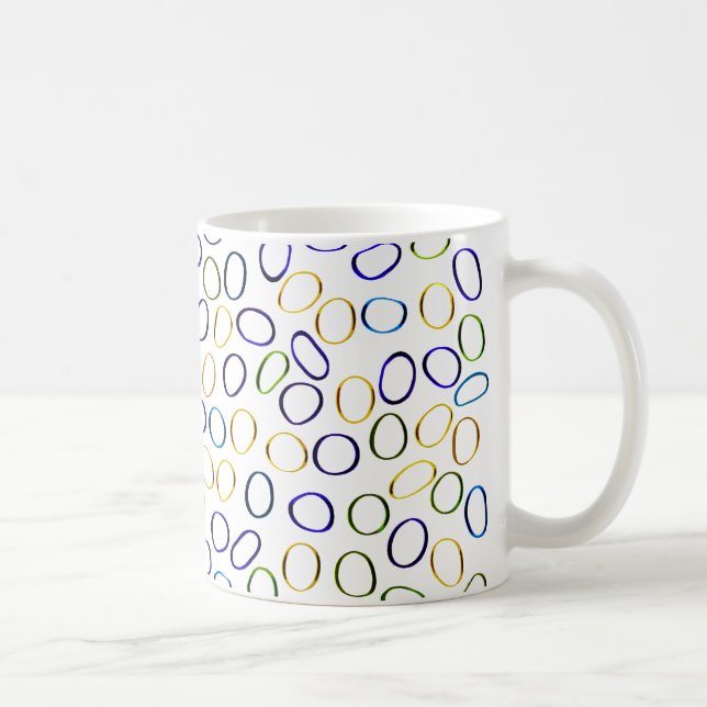 Mug Joli motif abstrait unique (Droite)