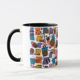 Mug Joli motif de café – Amateur de café coloré