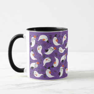 Mug Joli motif de fantômes d'halloween