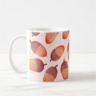 Mug Joli motif de glands automnaux