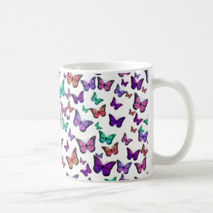 Mug Joli Motif de papillons colorés