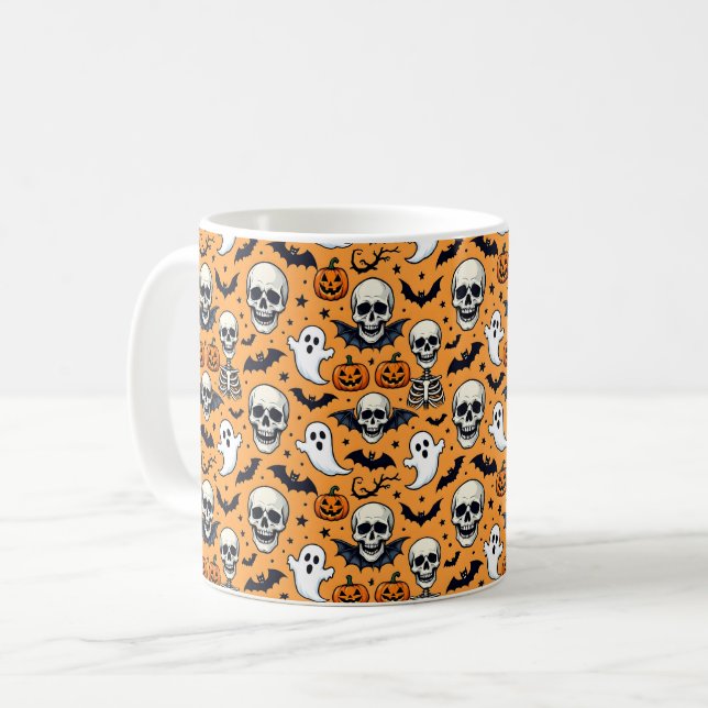 Mug Joli motif d'Halloween (Devant gauche)