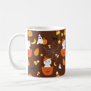 Mug Joli motif d'Halloween coloré