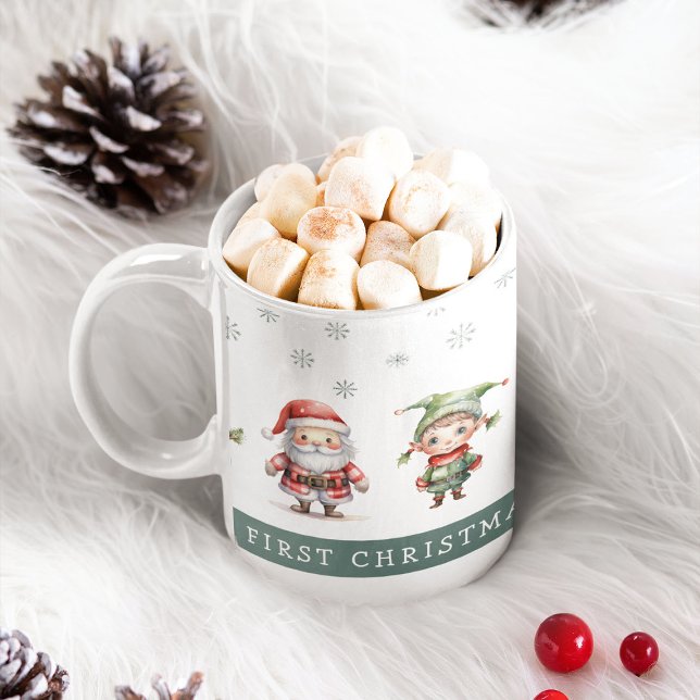 Mug Joli Noël Enfants 1er Noël (Créateur téléchargé)