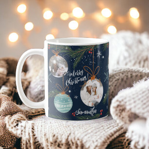 Mug Joli Noël illustration nom 2 photos