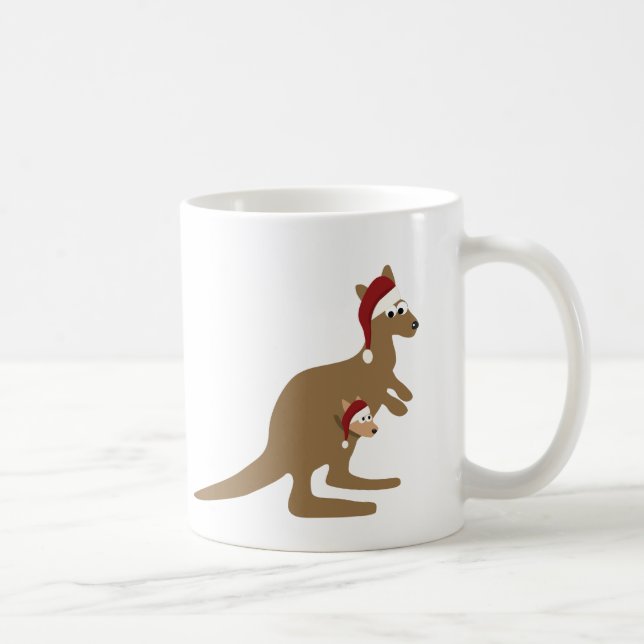 Mug Joli Noël Kangaroos (Droite)