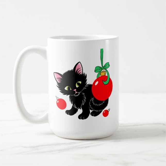 Mug Joli Noël Kitten (Gauche)