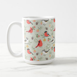 Mug Joli Noël Oiseau Motif Design de vacances