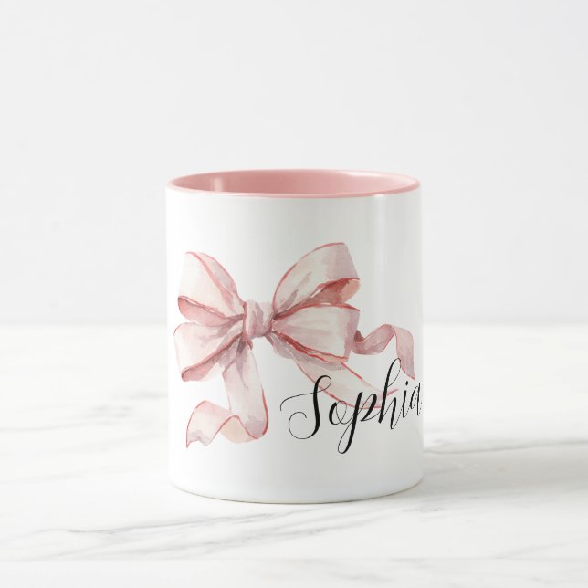Mug Joli Nœud Rose (Centre)