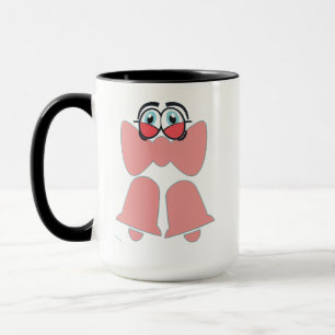 Mug Joli Nœud Rose Dessin Animé