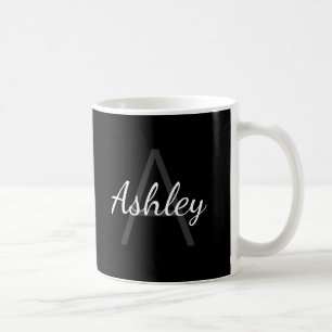 Mug Joli nom de fille brodé Noir & Blanc