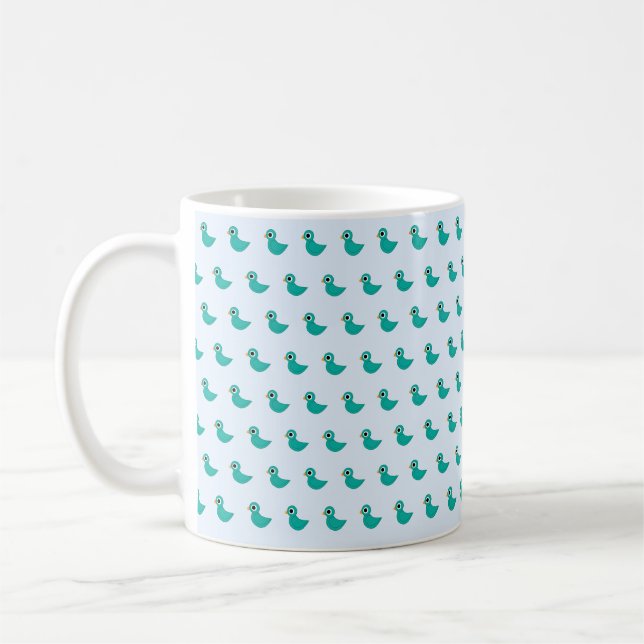 Mug Joli oiseau bleu (Gauche)
