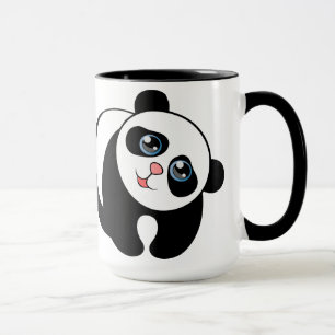 Mug Joli ours à panda illustré