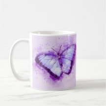 Joli papillon violet