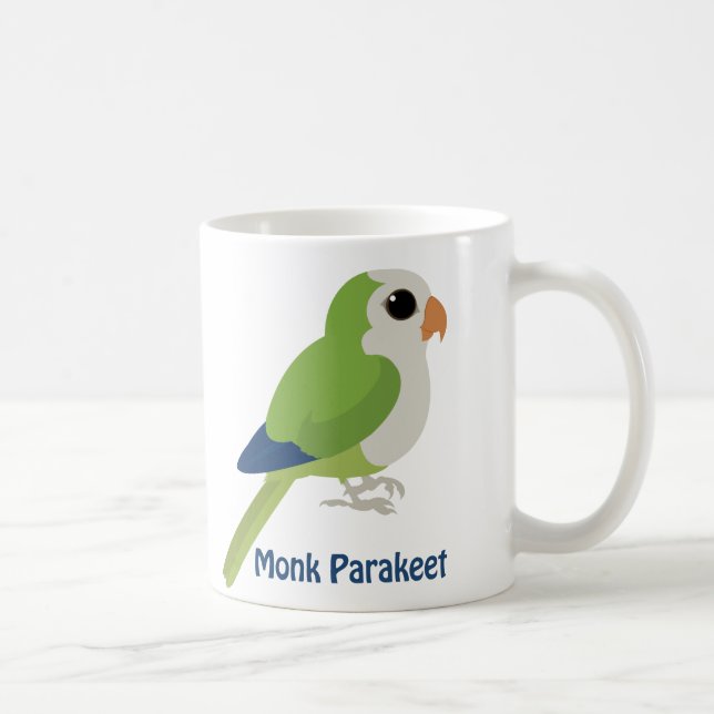 Mug joli perroquet moine (Droite)