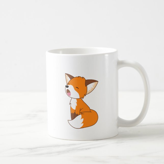 Mug Joli Petit Fox Sleepy (Droite)