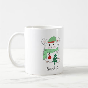 Mug Joli petit hamster Joyeux Noël