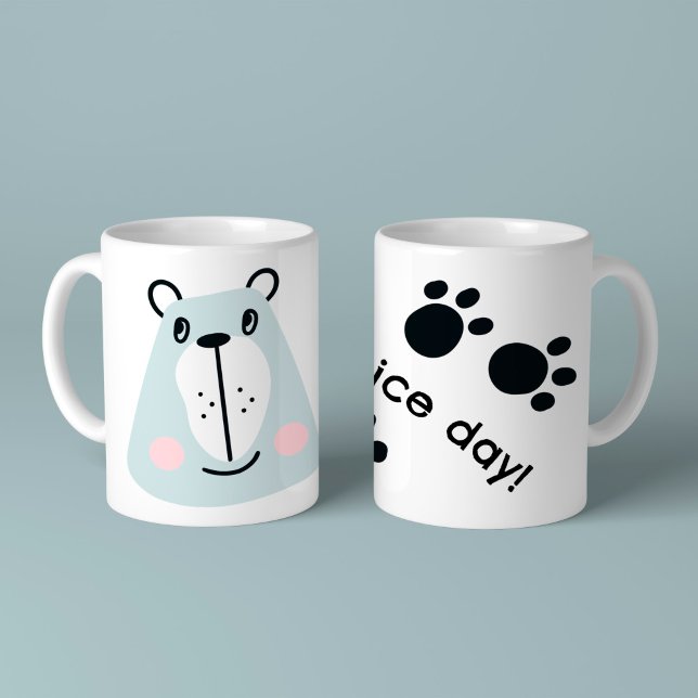 Mug Joli petit ours drôle (Créateur téléchargé)
