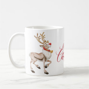 Mug Joli Rendeer Cartoon Joyeux Noël