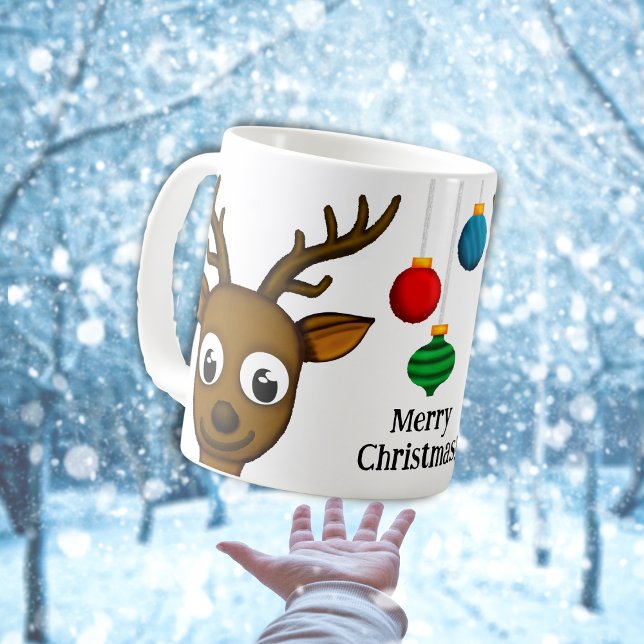 Mug Joli renne de Noël (Créateur téléchargé)