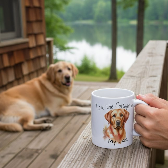 Mug Joli retriever golden personnalisable (Créateur téléchargé)