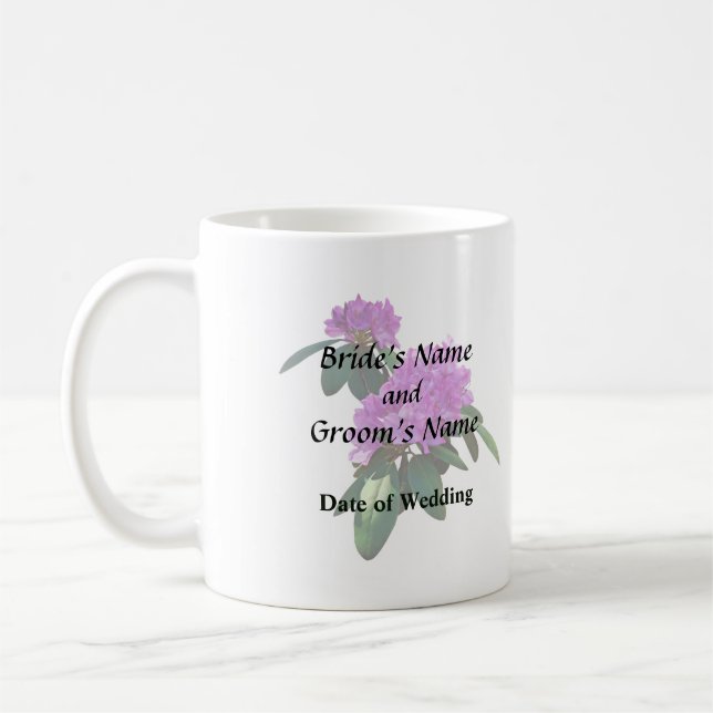 Mug Joli Rhododendron rose (Gauche)