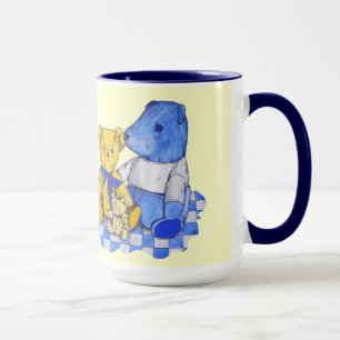 Mug joli tableau d'ours en peluche