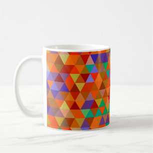 Mug Joli Triangle grunge motif I + vos idées
