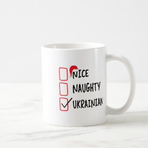 Mug Joli Ukrainien méchant - Drôle liste de Noël Paja