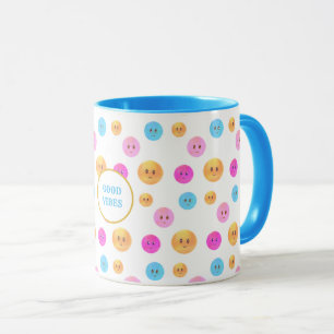 Mug Joli Visages Multicolores