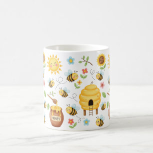 Mug Jolie abeille et ruche