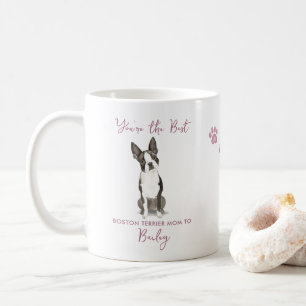 Mug Jolie aquarelle Photo de la meilleure maman de Bos