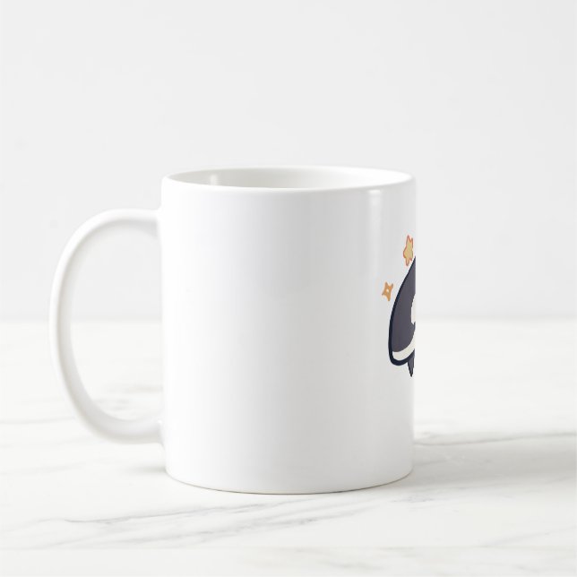 Mug Jolie baleine à orques Délice � mignonne art anima (Gauche)