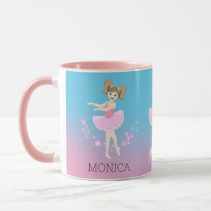 Mug Jolie Ballerina fille fête d'anniversaire
