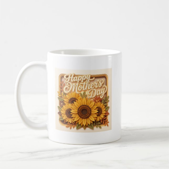 Mug Jolie Bonne Fête des Mères  (Gauche)