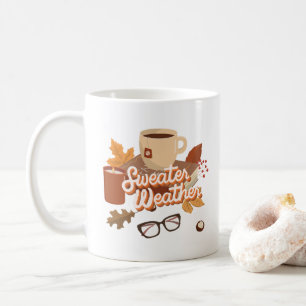 Mug Jolie Chaussure Chauffante Illustration météorolog
