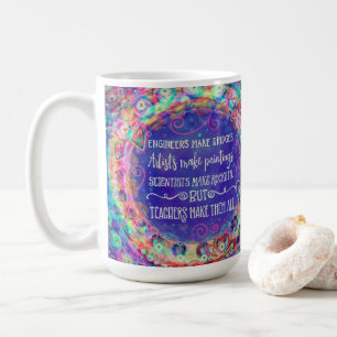 Mug Jolie Citation de l'enseignant inspirationnel Insp