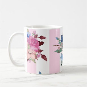 Mug Jolie conception de fleur