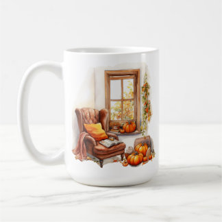 MUG JOLIE COULEUR D'EAU TOMBE FENÊTRE SCÈNE DU SIÈGE