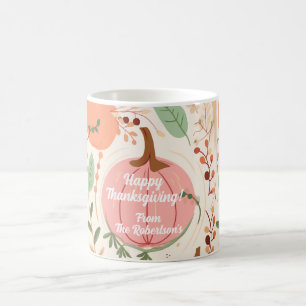 Mug Jolie Earty Citrouille Foliage Thanksgiving Party