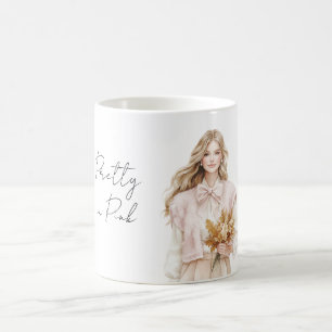 Mug Jolie en rose blond