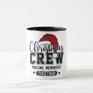 Mug Jolie équipe de Noël faisant des souvenirs