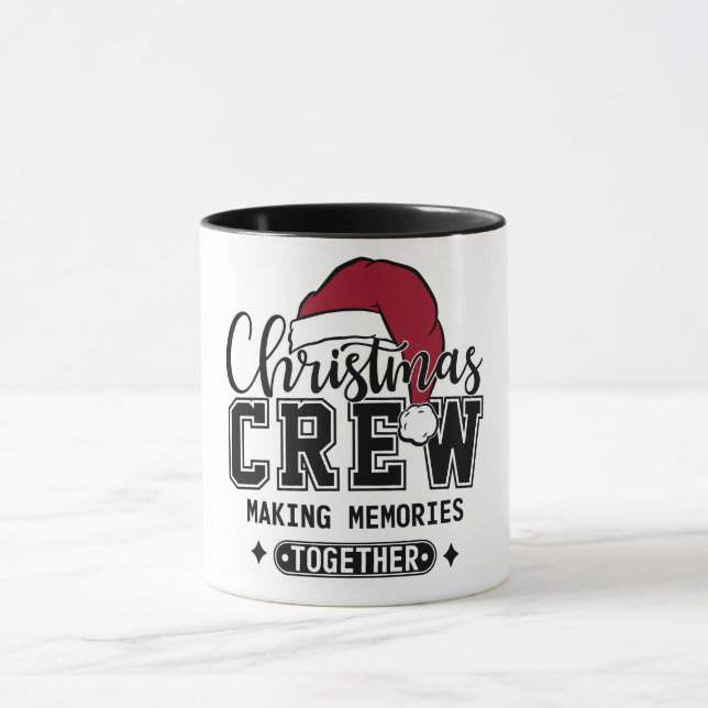 Mug Jolie équipe de Noël faisant des souvenirs (Centre)