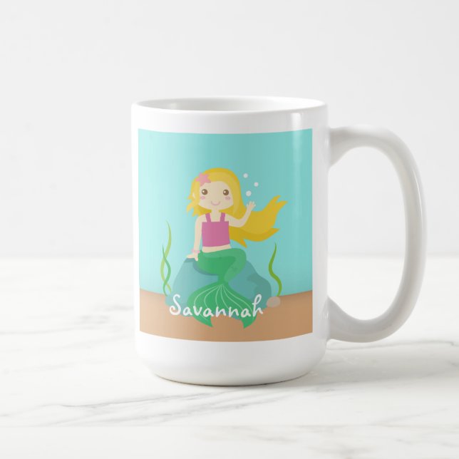 Mug Jolie et belle sirène pour sous l'océan (Droite)